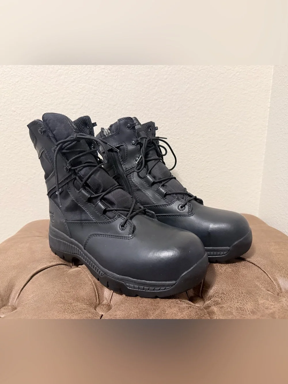 Timberland Men's ProValor Waterproof Composite Toe Safety Work Boots, Size 8.5
